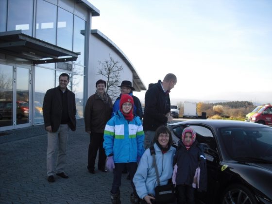 Fahrt im Ferrari: Ein großer Wunsch unserer kleinen Madita wurde von Heiko Hermes, vom Autohaus Hermes erfüllt.