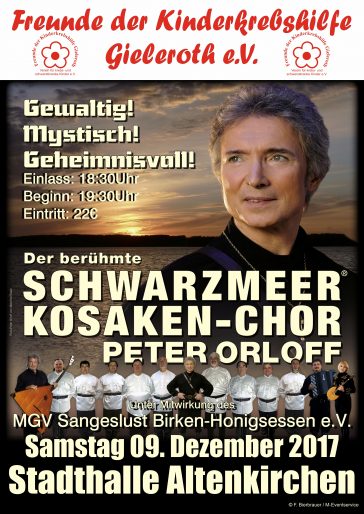 Konzert mit Peter Orloff und den Schwarzmeerkosaken
